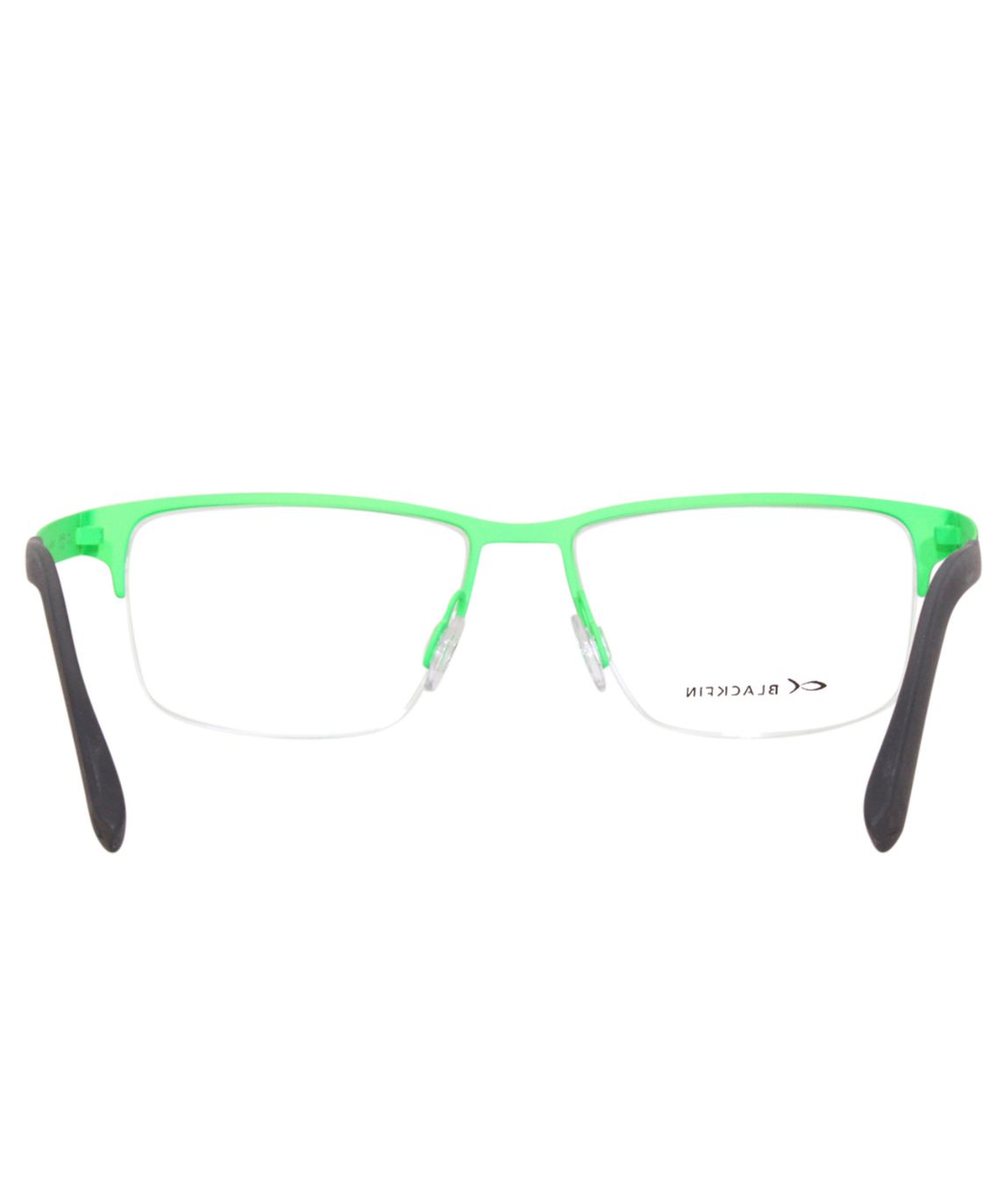 Blackfin Edgartown BF994 1500 Titanium Eyeglasses Men's Navy/Green Semi Rim 55mm - Image 4