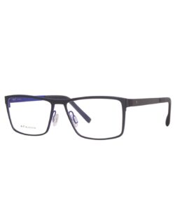 Blackfin Nashville BF865 956 Titanium Eyeglasses Men's Grey/Blue Full Rim 55mm