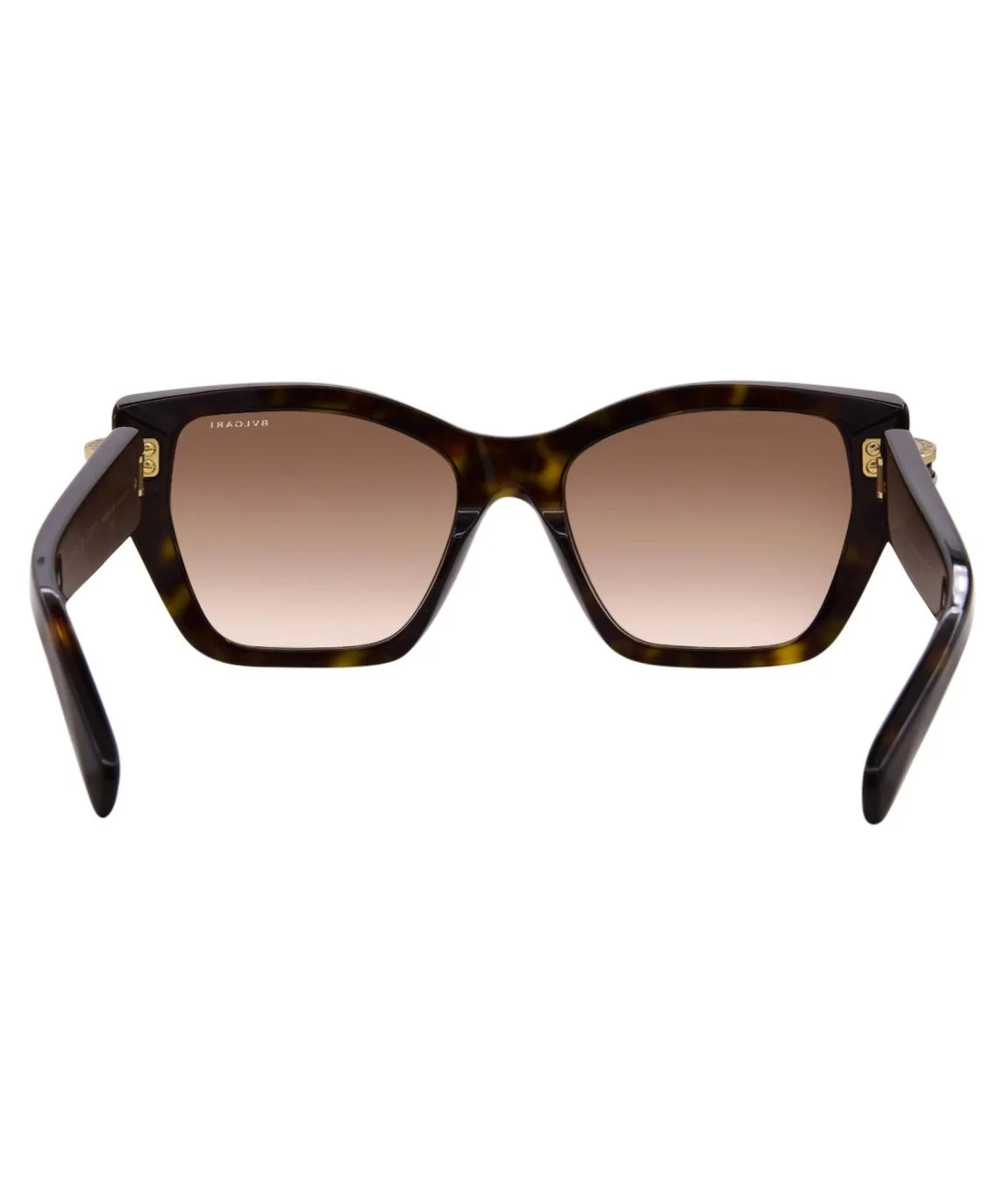 Bvlgari B.Zero1 BV40097I 01B Sunglasses Women's Shiny Black/Grey Gradient 54mm - Image 10