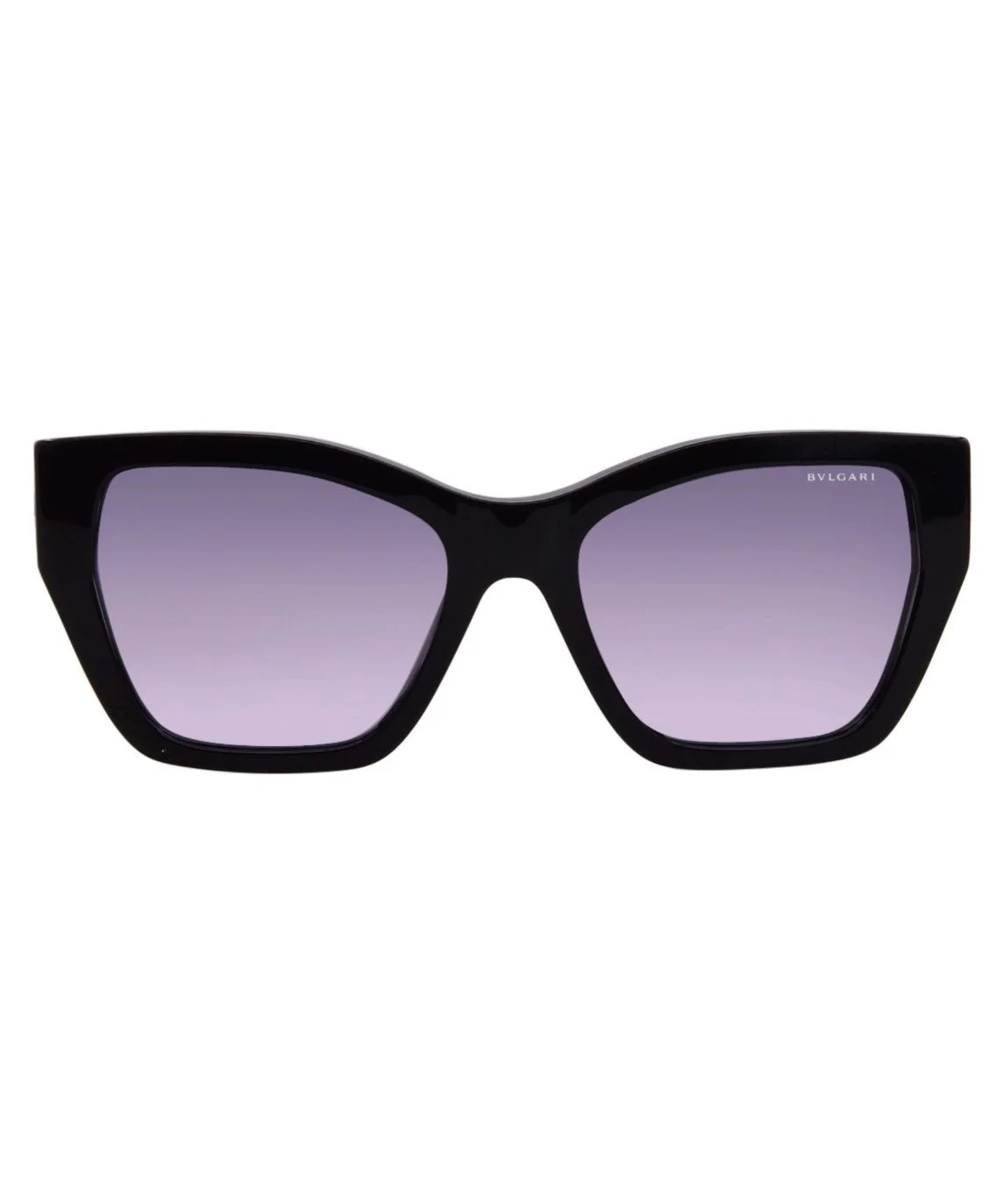 Bvlgari B.Zero1 BV40097I 01B Sunglasses Women's Shiny Black/Grey Gradient 54mm - Image 2