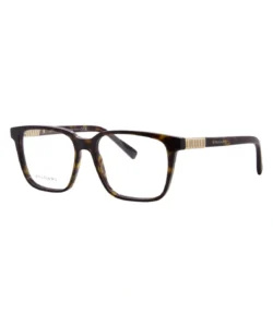 Bvlgari Tubogas BV50086I 001 Eyeglasses Women's Shiny Black Full Rim 54-16-145