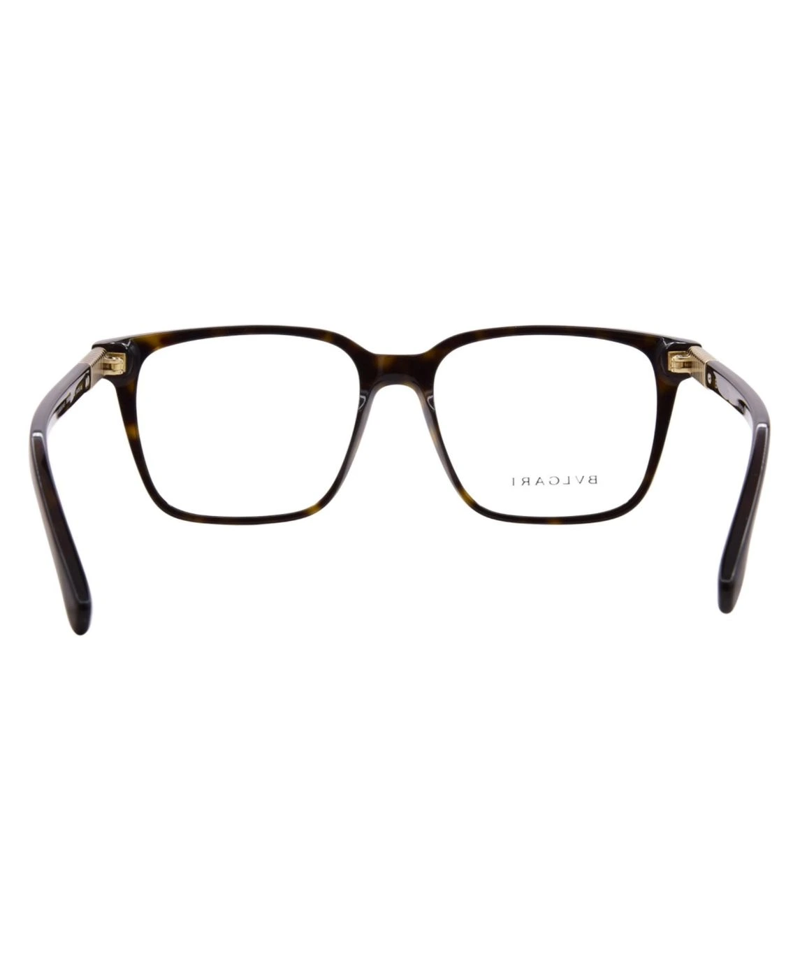 Bvlgari Tubogas BV50086I 001 Eyeglasses Women's Shiny Black Full Rim 54-16-145 - Image 4