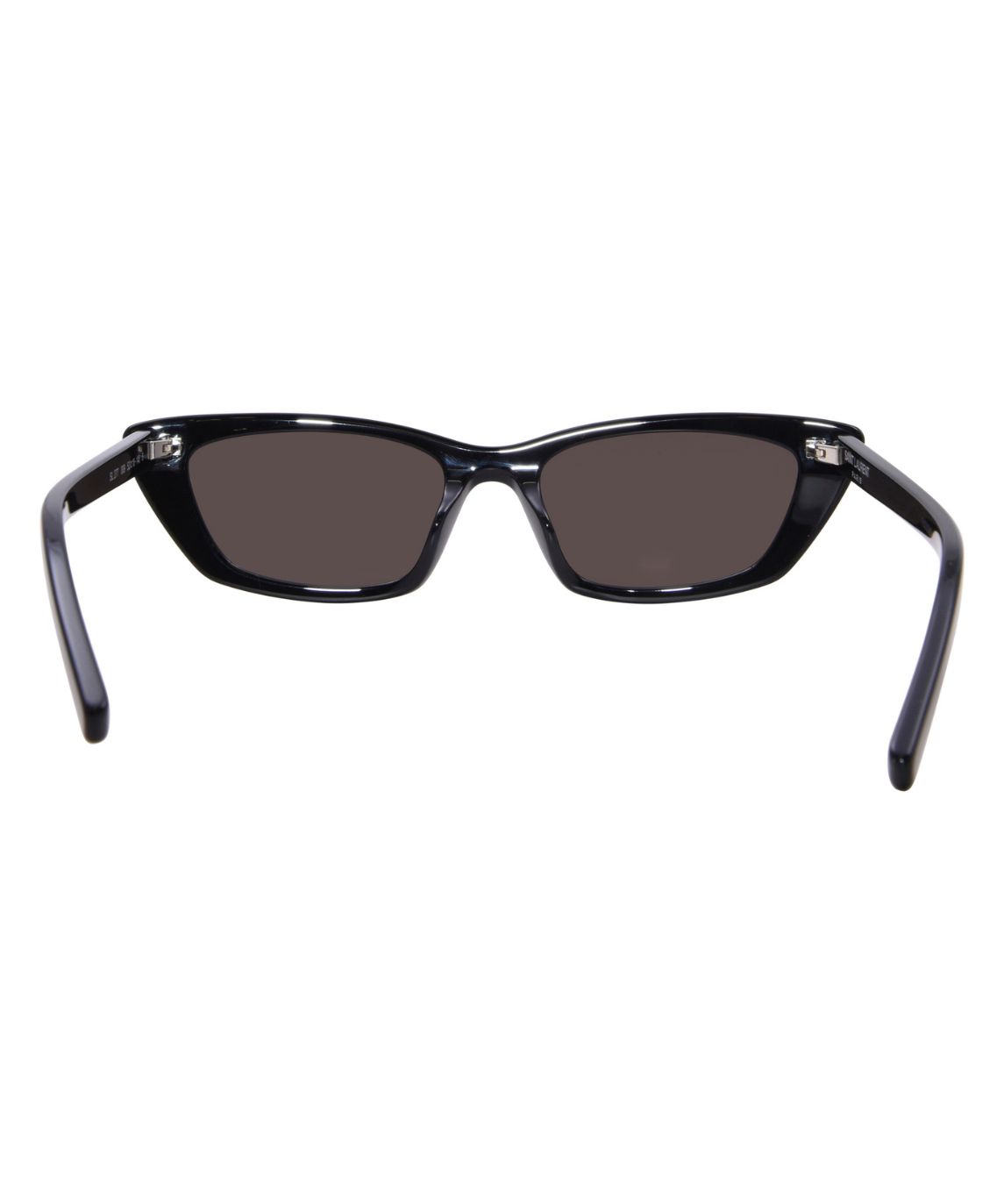 Saint Laurent SL-277 009 Sunglasses Women's Black/Dark Grey Cat Eye 52-18-145 - Image 2