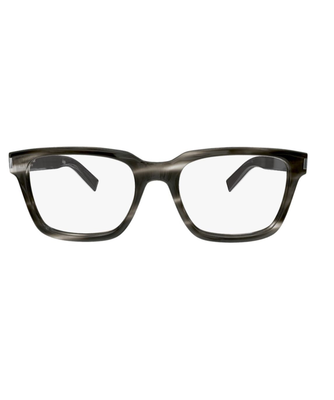Saint Laurent SL 621 005 Eyeglasses Men's Havana/Crystal Full Rim 54-19-145 - Image 2