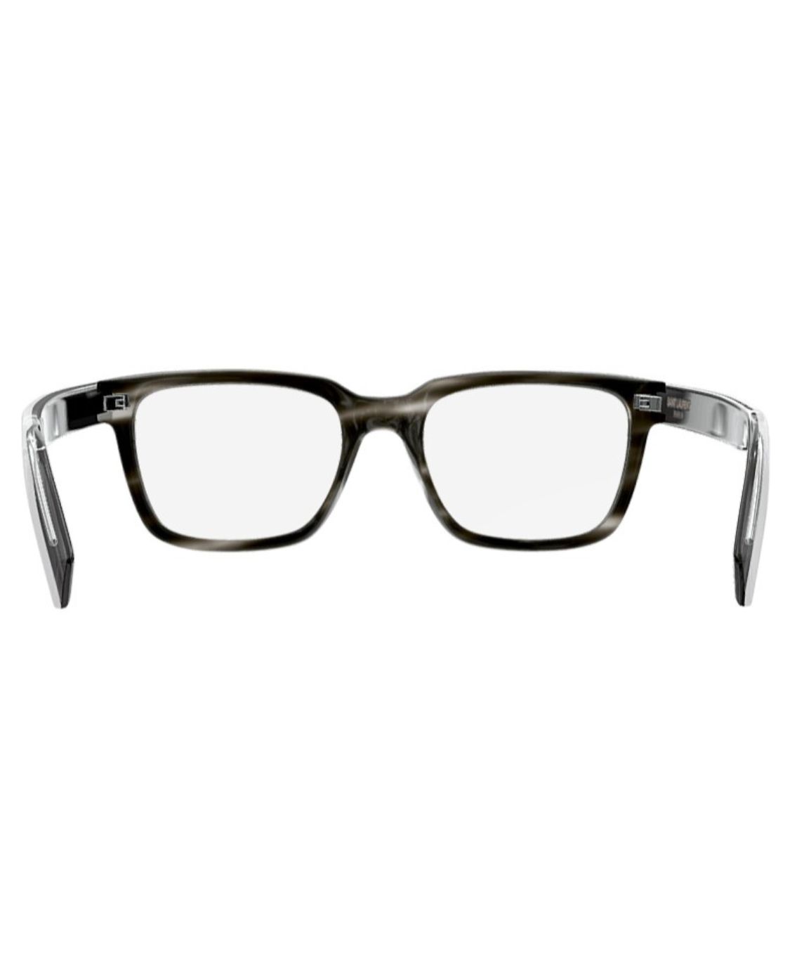 Saint Laurent SL 621 005 Eyeglasses Men's Havana/Crystal Full Rim 54-19-145 - Image 3