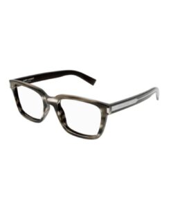 Saint Laurent SL 621 005 Eyeglasses Men's Havana/Crystal Full Rim 54-19-145