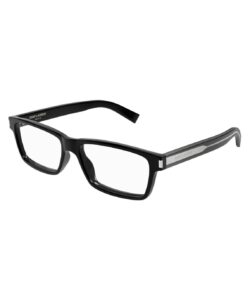 Saint Laurent SL 622 001 Eyeglasses Men's Black/Crystal Full Rim 56-16-145