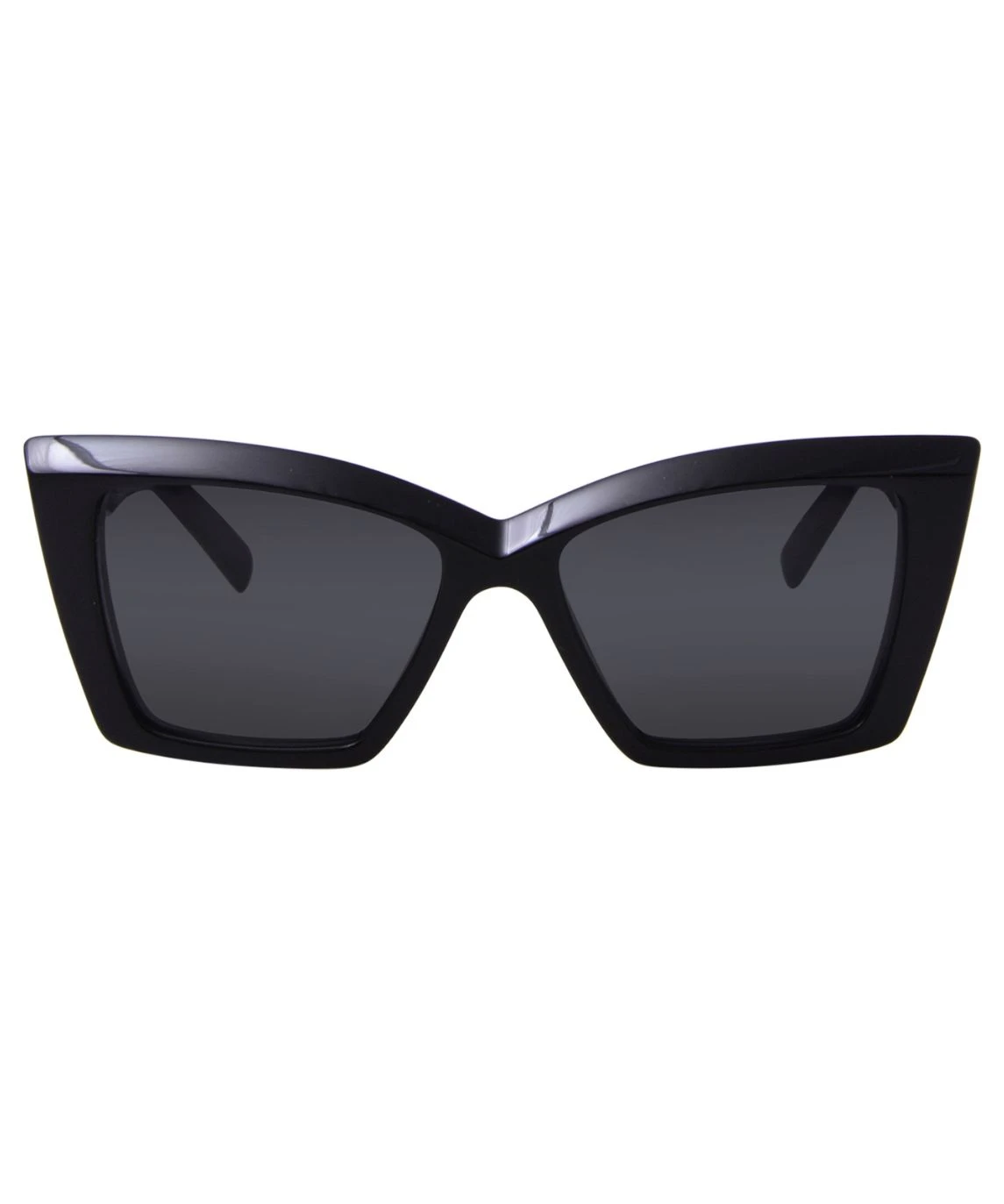 Saint Laurent SL-657 001 Sunglasses Women's Black/Black Cat Eye 54-16-140 - Image 4