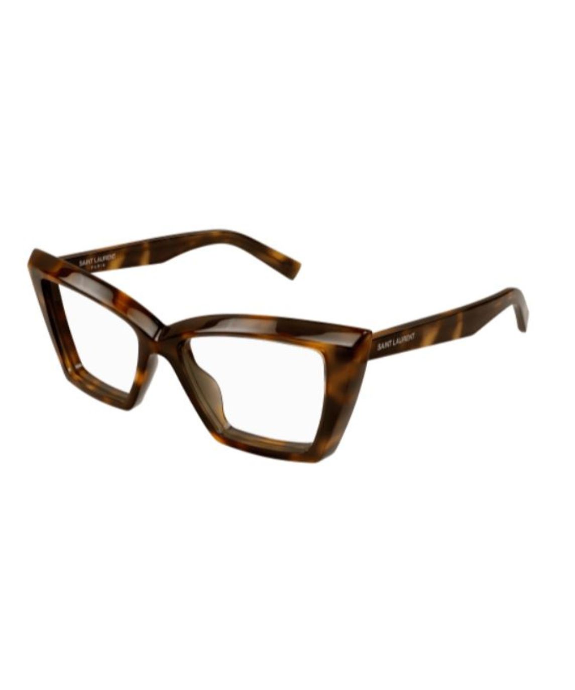 Saint Laurent SL 667 001 Eyeglasses Women's Black Full Rim Cat Eye 56-16-140 - Image 5
