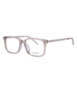 Saint Laurent SL-684/F 003 Eyeglasses Beige/Silver Full Rim 55-17-145