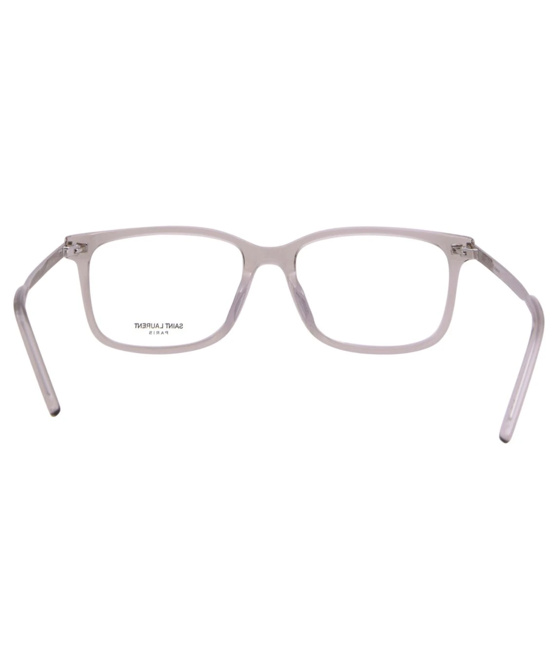 Saint Laurent SL-684/F 003 Eyeglasses Beige/Silver Full Rim 55-17-145 - Image 3
