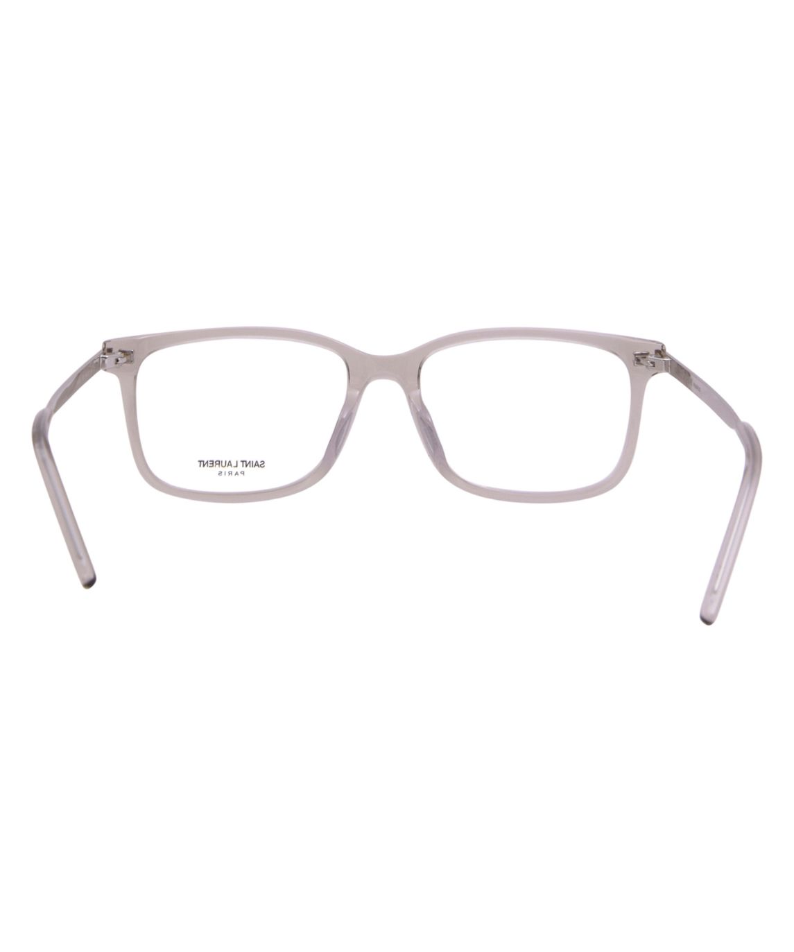 Saint Laurent SL-684/F 003 Eyeglasses Beige/Silver Full Rim 55-17-145 - Image 3