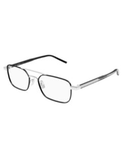 Saint Laurent SL 780 002 Eyeglasses Men's Gold/Crystal Full Rim 52-17-145