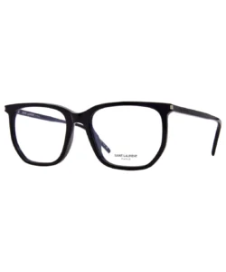 Saint Laurent SL 802 004 Eyeglasses Beige Full Rim Square Shape 55-19-145