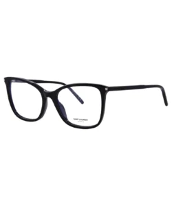Saint Laurent SL 835 001 Eyeglasses Women's Black Full Rim Cat Eye 55-18-145