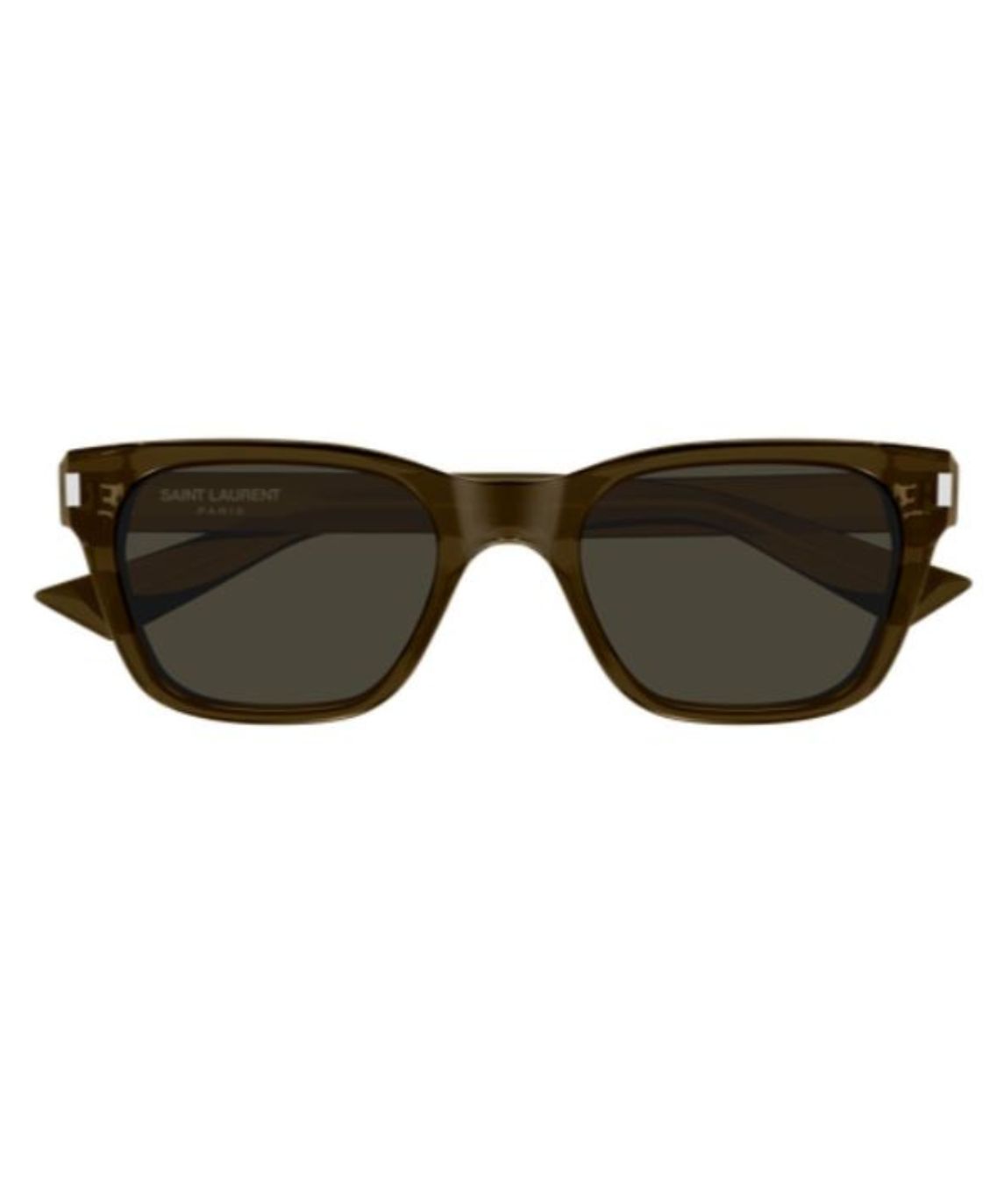 Saint Laurent SL 874 004 Sunglasses Men's Brown/Grey Rectangle Shape 52-20-145 - Image 2