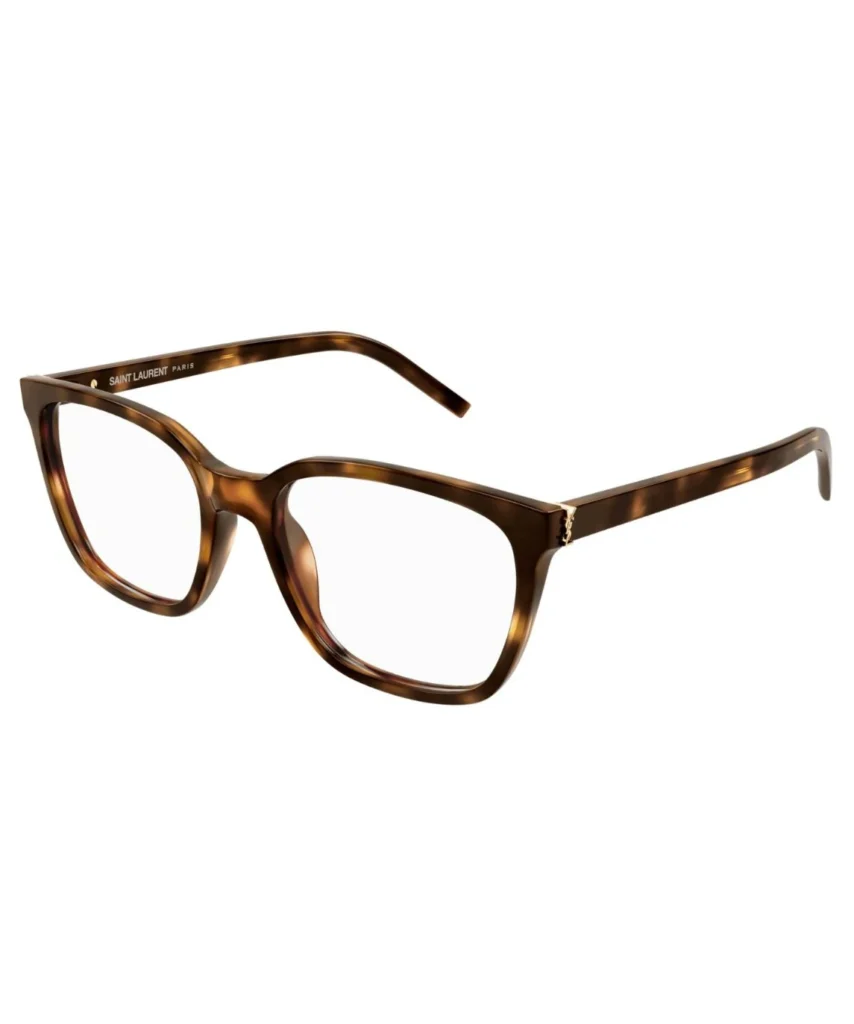 Saint Laurent SL M129 001 Eyeglasses Women's Black Full Rim 54-18-145
