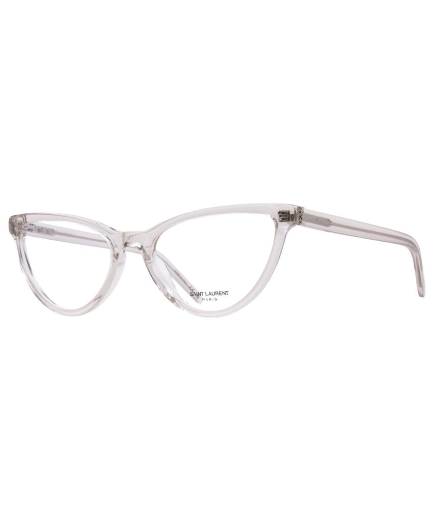 Saint Laurent SL M138 001 Eyeglasses Women's Black Full Rim Cat Eye 55-18-145