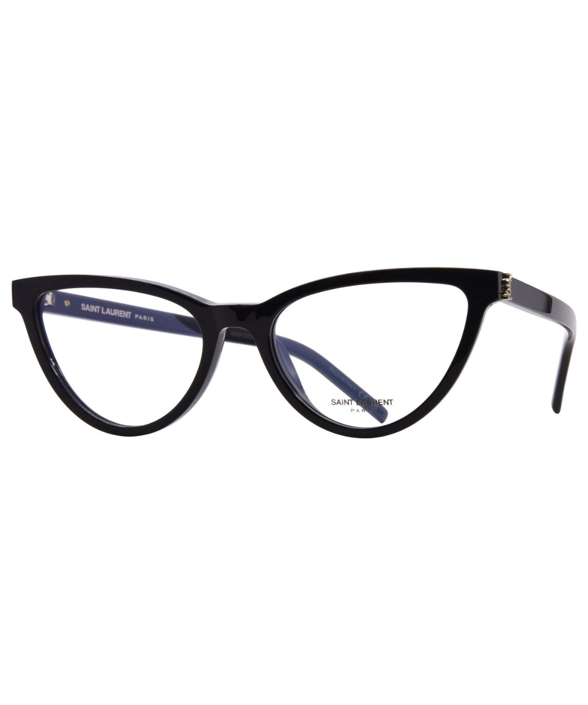 Saint Laurent SL M138 001 Eyeglasses Women's Black Full Rim Cat Eye 55-18-145 - Image 4