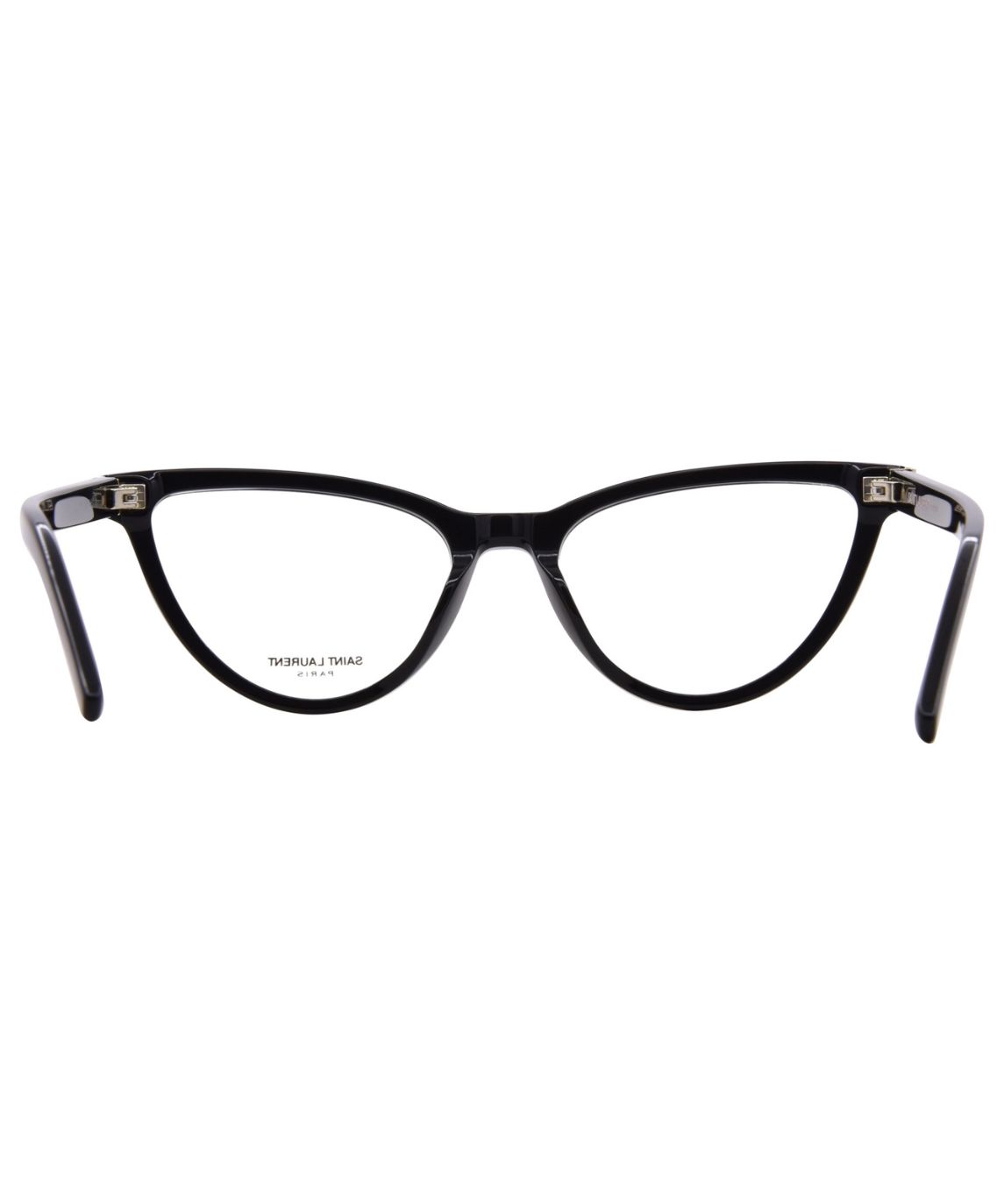 Saint Laurent SL M138 001 Eyeglasses Women's Black Full Rim Cat Eye 55-18-145 - Image 3