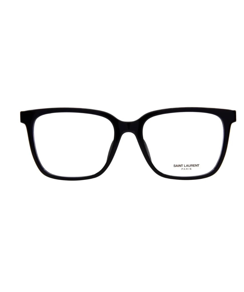 Saint Laurent SL M142/F 001 Eyeglasses Women's Black Full Rim 54-17-145