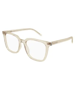 Saint Laurent SL M146 004 Eyeglasses Women's Beige Full Rim 54-19-145
