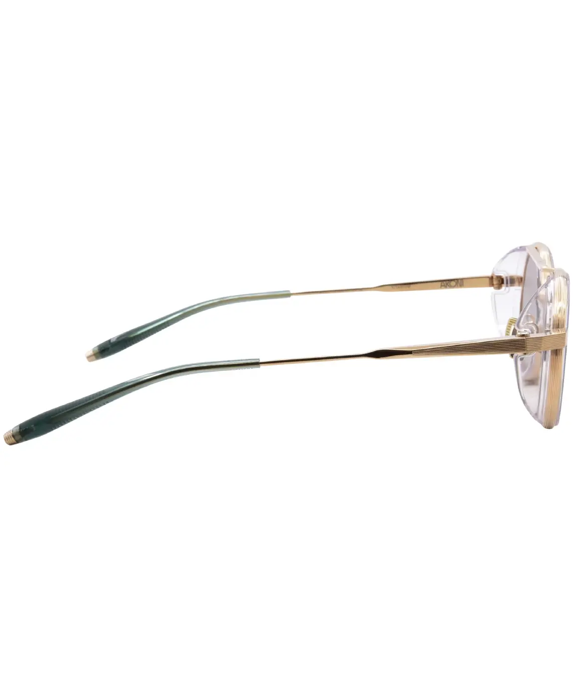 Akoni Sunglasses Astria AKS-532C-48 12k Gold/Crystal 48-22-142 - Image 3