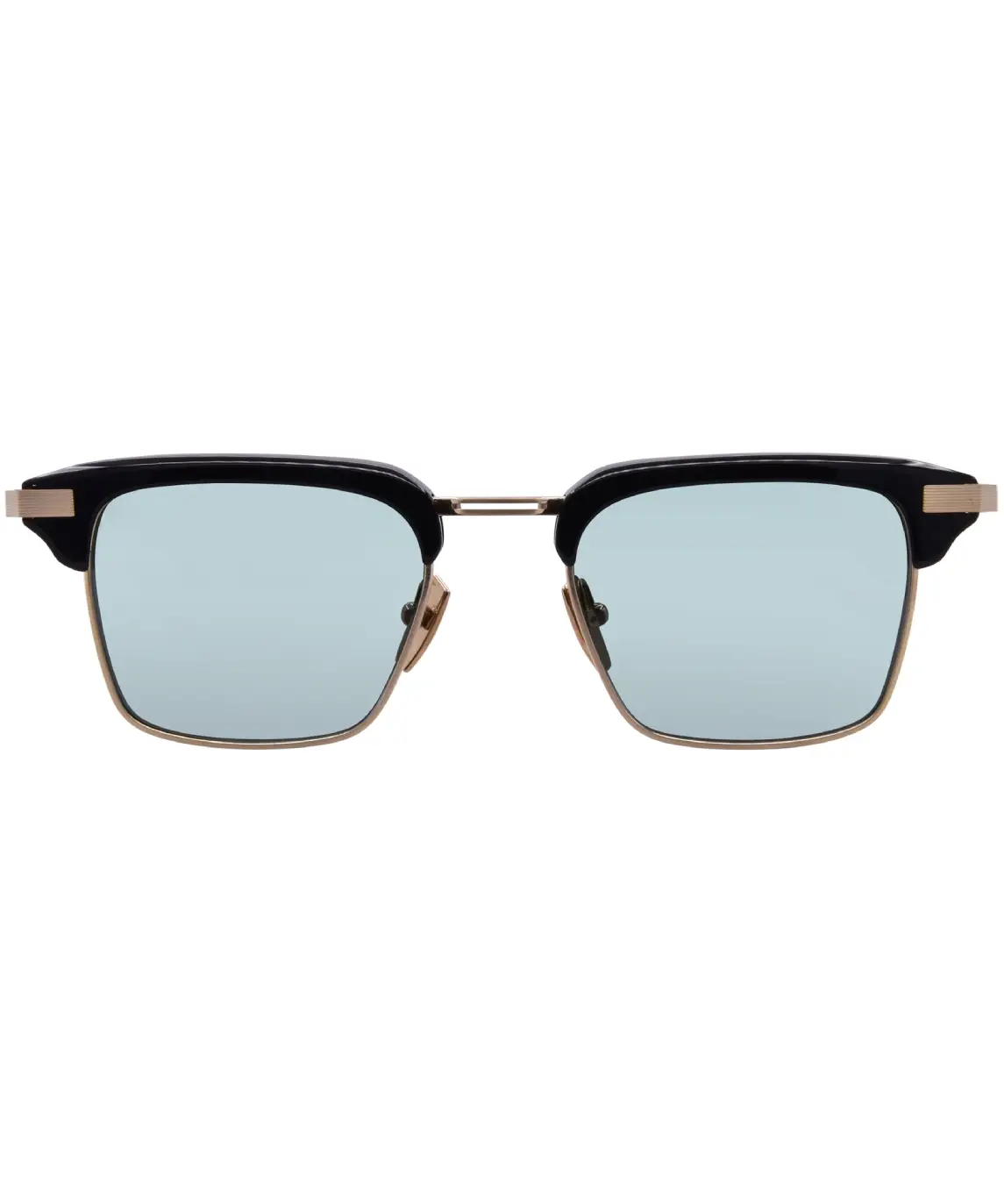 Akoni Euclid AKS-526B Sunglasses Titanium Black/Gold/Deep Emerald Green 51mm - Image 2
