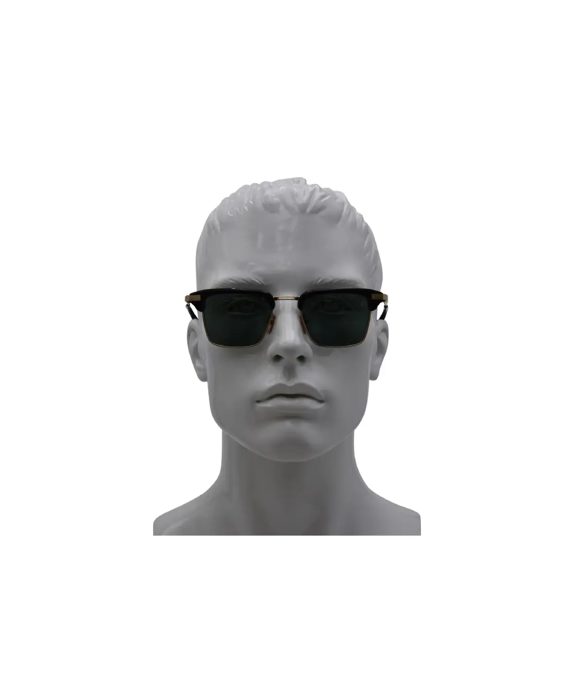 Akoni Euclid AKS-526B Sunglasses Titanium Black/Gold/Deep Emerald Green 51mm - Image 5