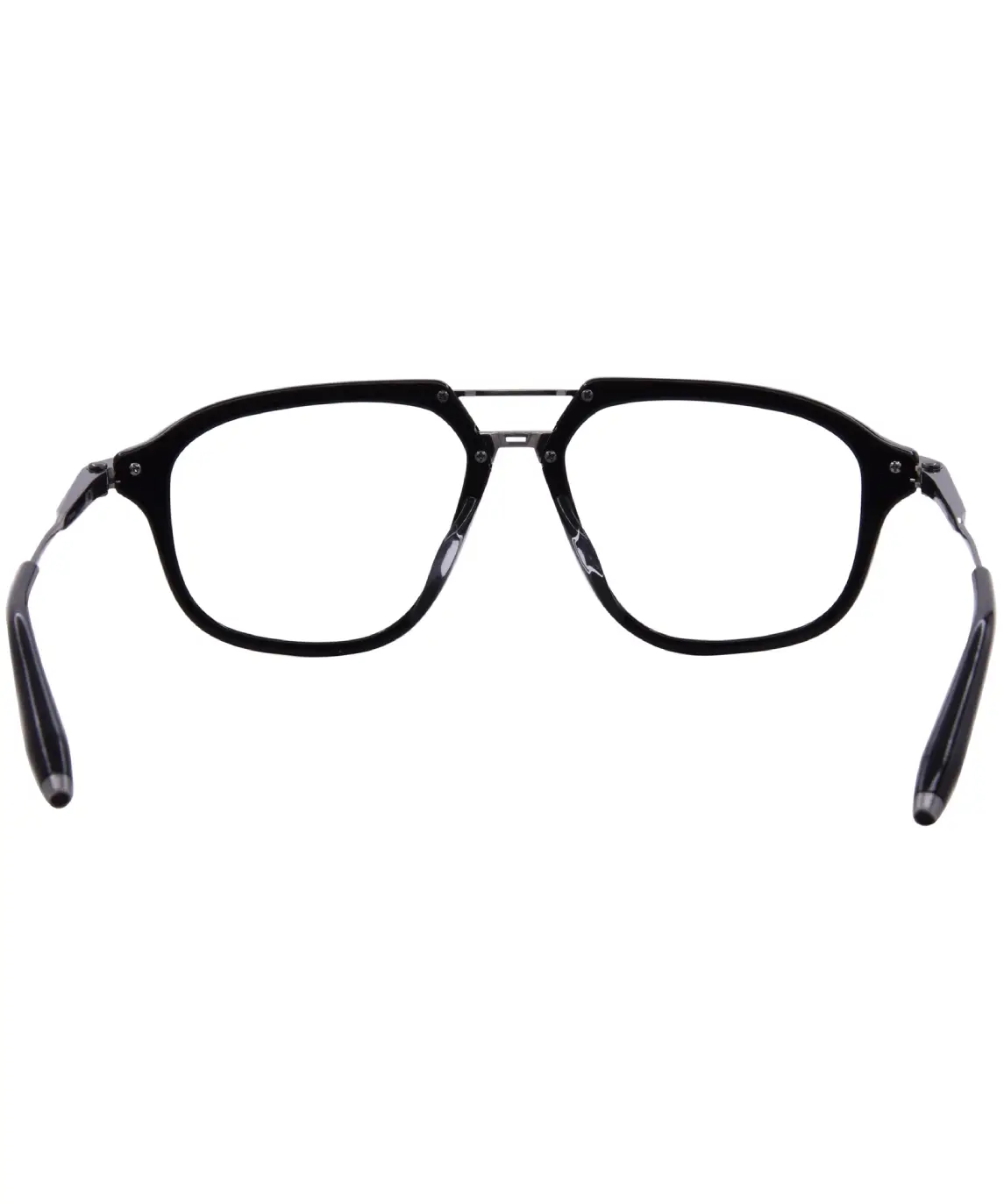 Akoni Iras AKX-524A Titanium Eyeglasses Brushed Black/Palladium Full Rim 56mm - Image 4