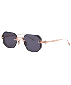 Akoni Juno-Two AKS-307A Sunglasses Titanium Gold/Black/Dark Grey 47-24-145