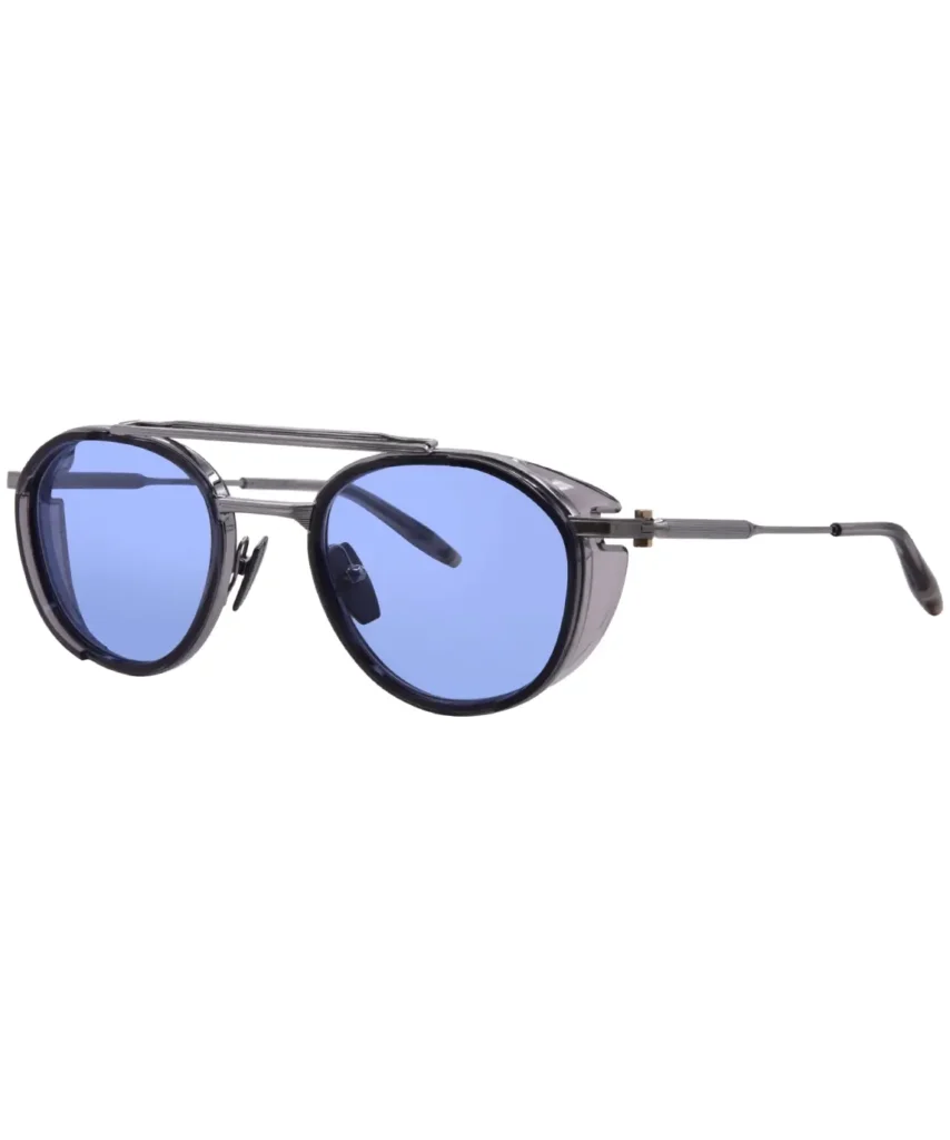 Akoni Skymapper AKS-501B Sunglasses Titanium Palladium/Grey 51-23-142