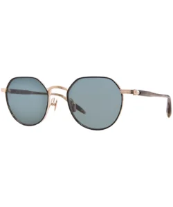 Akoni Themis AKS-522A Sunglasses Titanium Gold/Green/Emerald Green 50-20-142