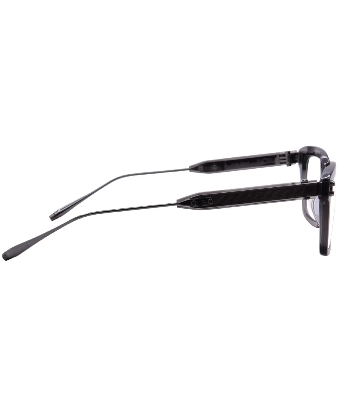 Akoni Wise-Four AKX-530B Eyeglasses Grey/Palladium Full Rim 52-20-145 - Image 3