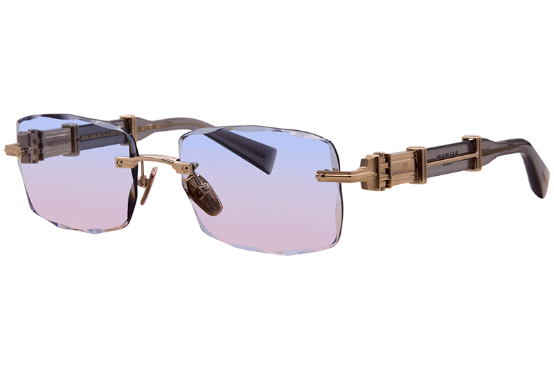Balmain Arcade 194B Sunglasses Custom Zeiss Jean 35-20% Photofusion Cloud Facet - Image 2