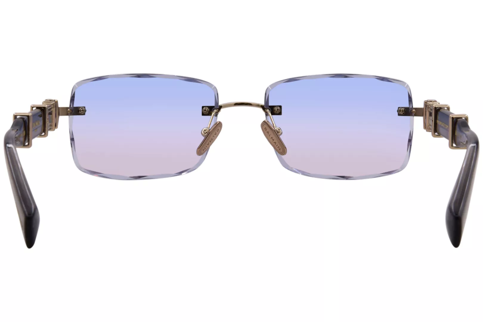 Balmain Arcade 194B Sunglasses Custom Zeiss Jean 35-20% Photofusion Cloud Facet - Image 4