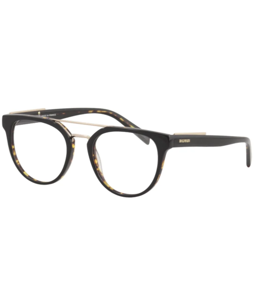Balmain Women's Eyeglasses BL3064 BL/3064 C02 Black/Tortoise Optical Frame 51mm