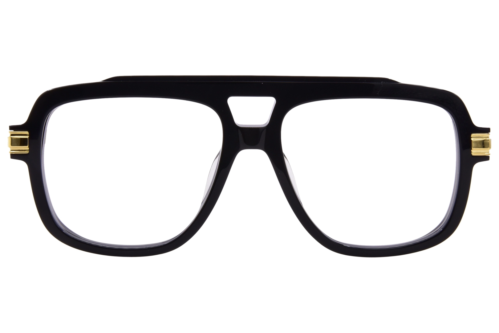 Balmain Francoise-III BPX-197A Eyeglasses Black/Gold Full Rim 57-14-145 - Image 2
