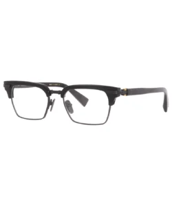 Balmain Legion-II BPX-113C Titanium Eyeglasses Black/Black Full Rim 52mm