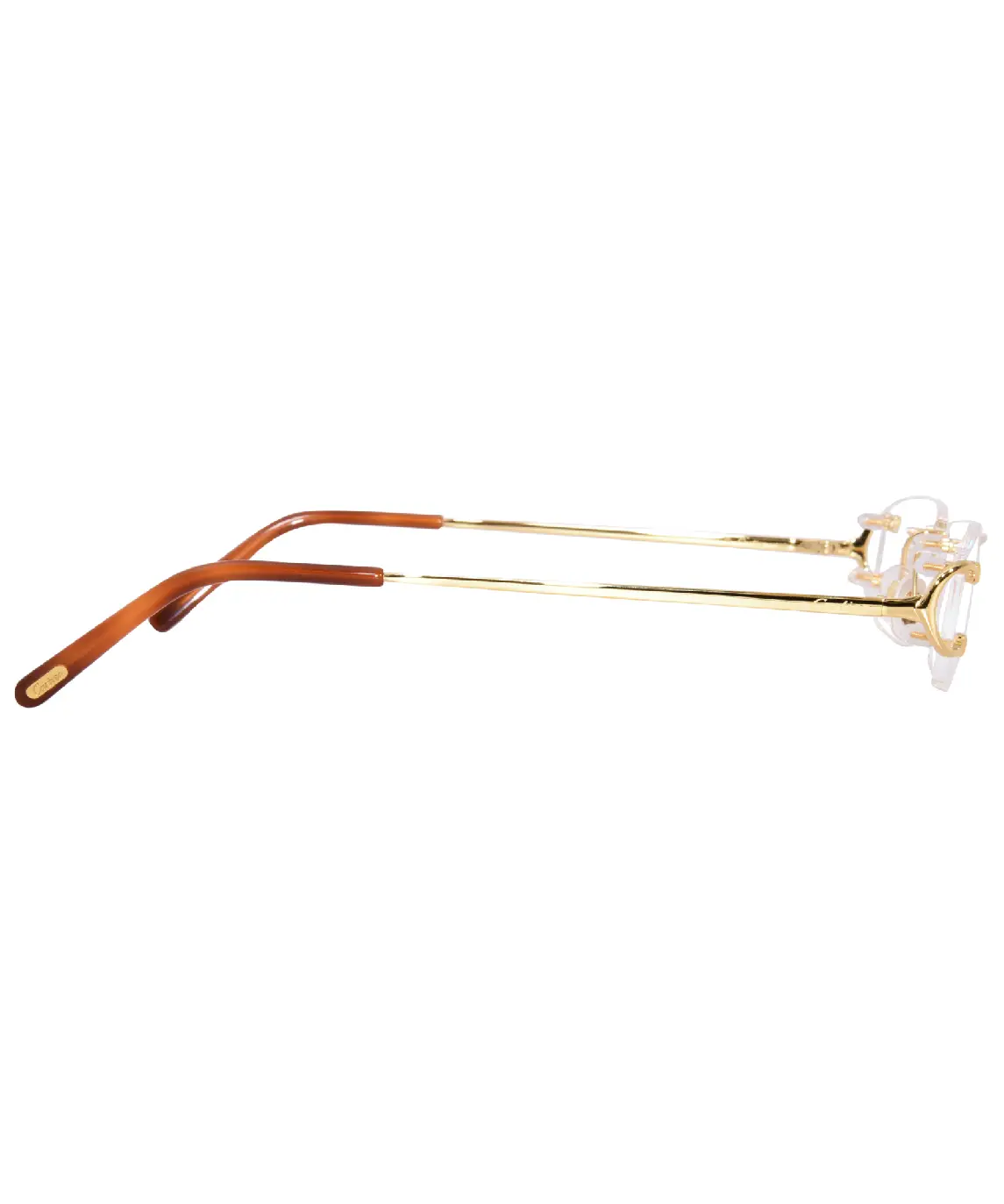 Cartier Core-Range CT0092O Eyeglasses Rimless Rectangle Shape - Image 3