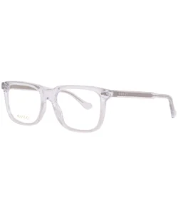 Gucci GG0737O 018 Eyeglasses Men's Crystal Full Rim Rectangle Shape 53-18-150