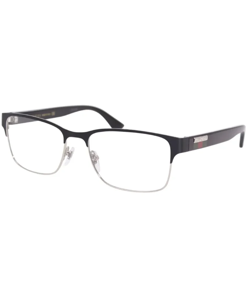 Gucci GG0750O Eyeglasses Men's Full Rim Rectangular Shape