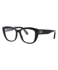 Bvlgari B.Zero1 BV50032I 001 Eyeglasses Women's Shiny Black Full Rim 54-17-140