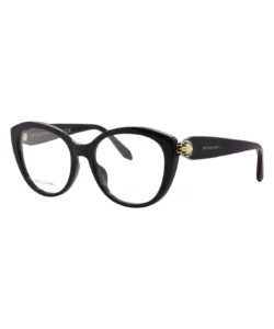 Bvlgari Serpenti Forever BV50073I 001 Eyeglasses Women's Black Full Rim 54mm
