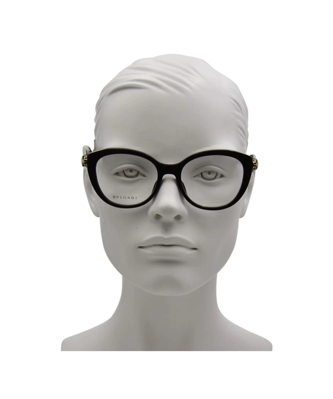Bvlgari Serpenti Forever BV50073I 001 Eyeglasses Women's Black Full Rim 54mm - Image 6