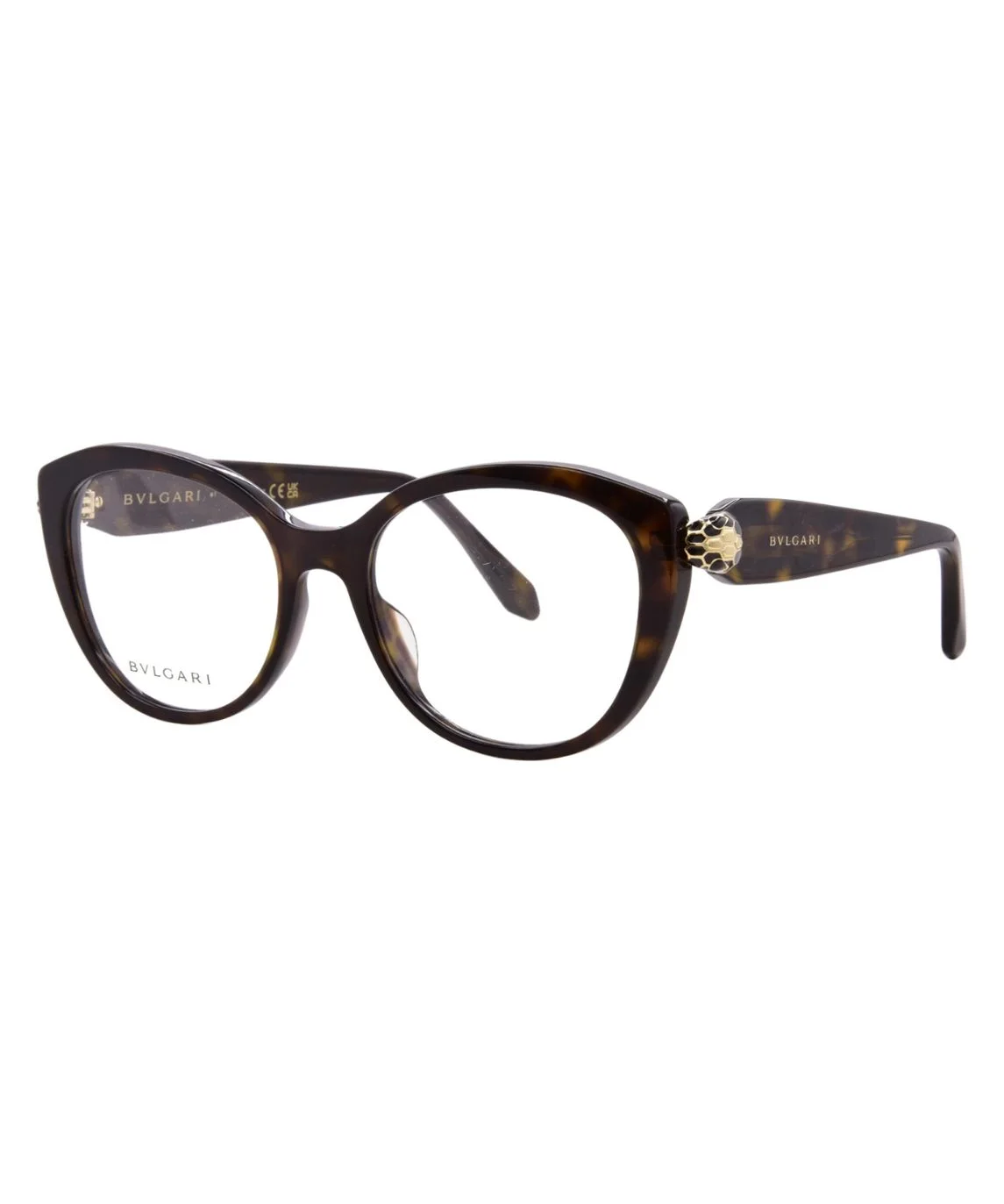 Bvlgari Serpenti Forever BV50073I 001 Eyeglasses Women's Black Full Rim 54mm - Image 7