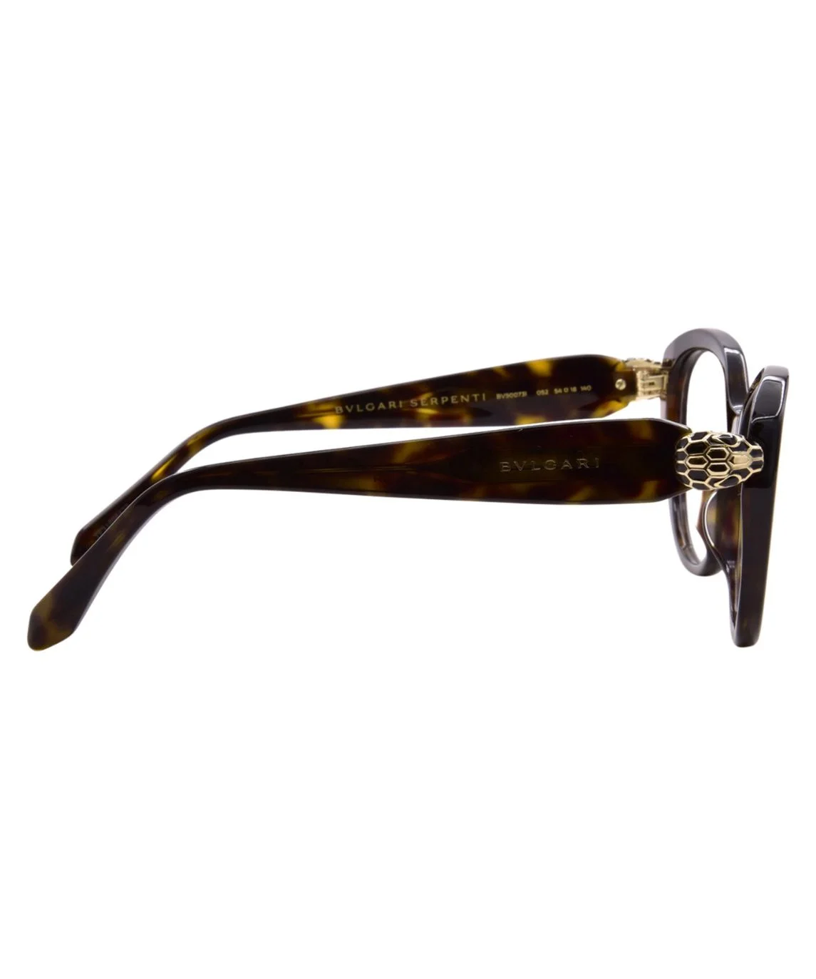 Bvlgari Serpenti Forever BV50073I 001 Eyeglasses Women's Black Full Rim 54mm - Image 9