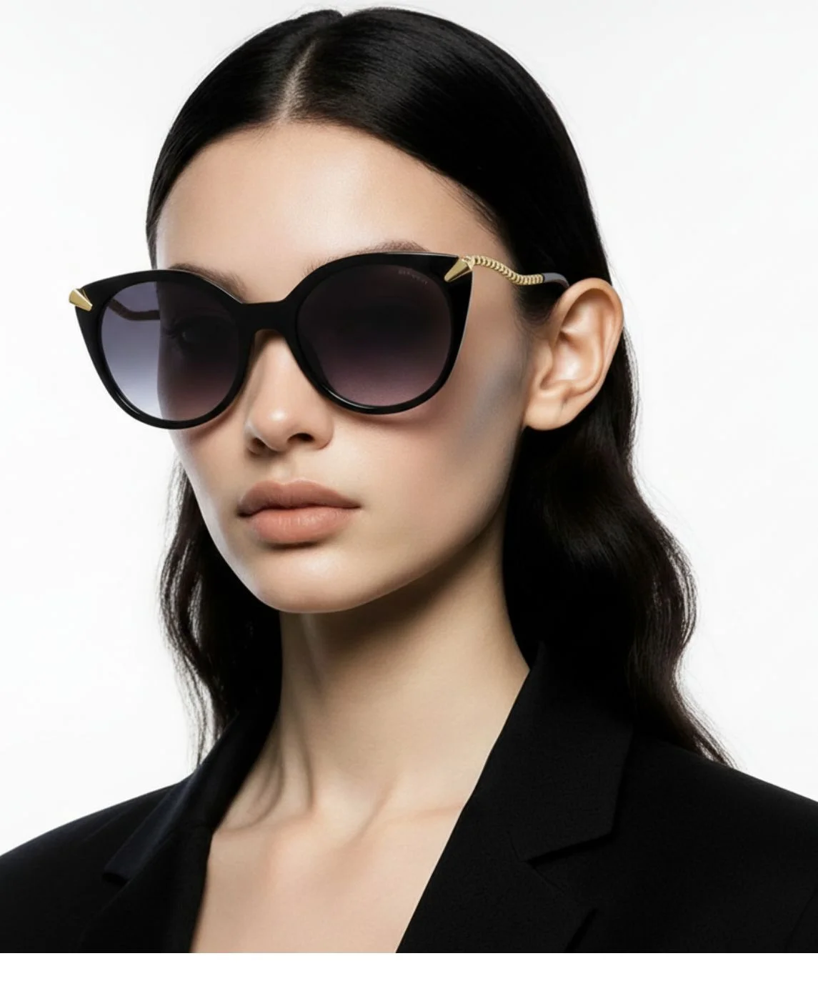 Bvlgari Serpenti Viper BV40082I 81T Sunglasses Women's Violet/Red Gradient 53mm - Image 12