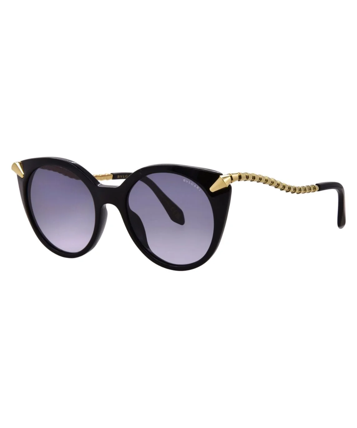 Bvlgari Serpenti Viper BV40082I 81T Sunglasses Women's Violet/Red Gradient 53mm - Image 7