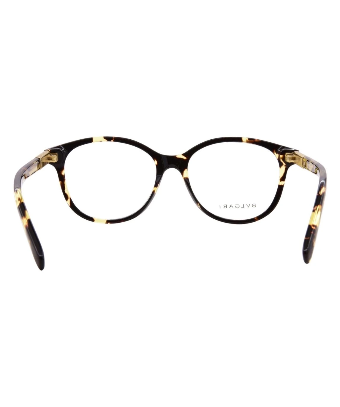 Bvlgari Tubogas BV50083I 001 Eyeglasses Women's Shiny Black Full Rim 52-16-140 - Image 10